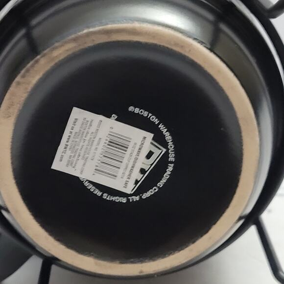 Boston Warehouse Coffee Cup Set with Metal Rack - Picture 9 of 9